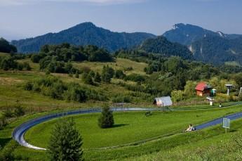 Szczawnica Atrakcja Tor saneczkowy PKL Palenica